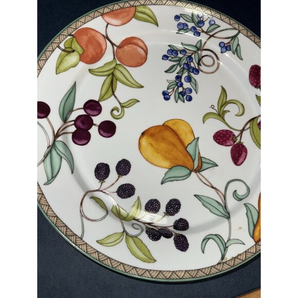 Dansk Umbrian Fruits Dinnerware Plate 11" Made In Portugal Microwave & Dishwashe - Picture 3 of 4